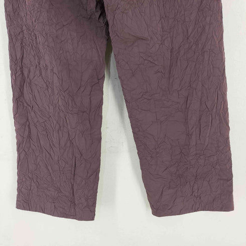 HORTENSE WRINKLED TAFFETA SLIT PANTS メンズ