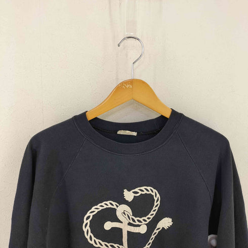SUNSHINE MADE IN USA 錨デザイン ラグランスウェット Anna Maria Island メンズ import:XL