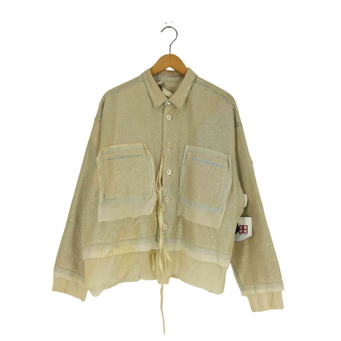 ミドリカワ MIDORIKAWA SEQUINED SHIRT スパンコール シャツジャケット メンズ FREE