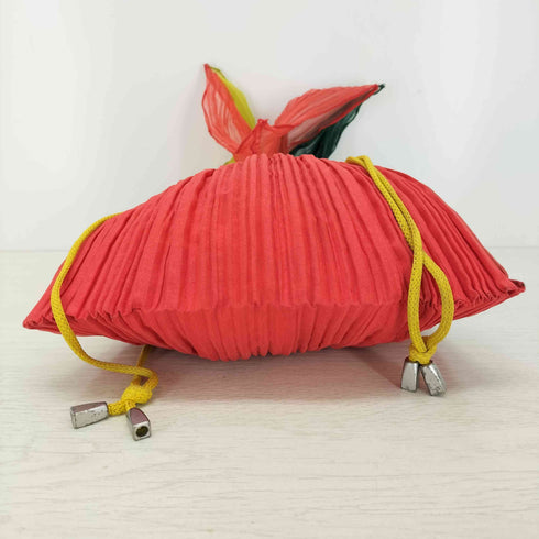プリーツプリーズイッセイミヤケ PLEATS PLEASE ISSEY MIYAKE OLD プリーツ巾着バッグ レディース