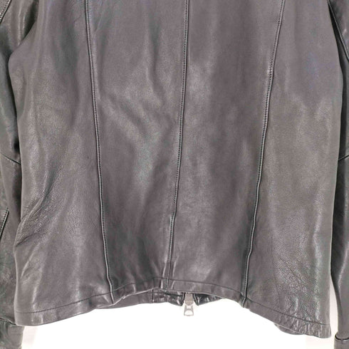 アヴィレックス AVIREX レザー ダブルジップ シングル ライダースジャケット メンズ import:XL
