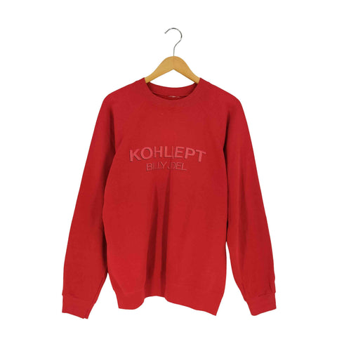 KOHUEPT アーティストプリント ラグラン クルーネックスウェット メンズ