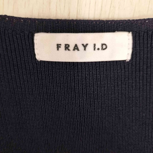 フレイアイディー FRAY I.D ニットコンビフレアワンピース レディース 0