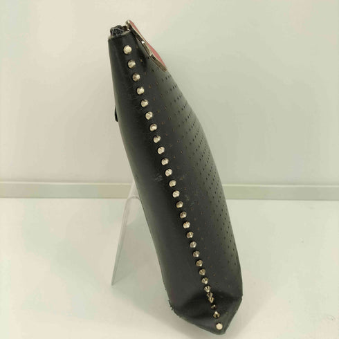 クリスチャンルブタン CHRISTIAN LOUBOUTIN スタッズ レザークラッチバッグ セカンドバッグ メンズ
