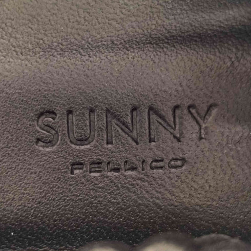 ペリーコサニー PELLICO SUNNY シャーリング フラットシューズ ポインテッドトゥ レディース EUR:37