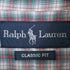 ラルフローレン RALPH LAUREN CLASSIC FIT ポロ―刺繍 チェック ボタンダウン半袖シャツ メンズ import:L