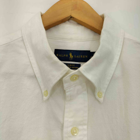 ラルフローレン RALPH LAUREN SLIM FIT STRETCH OXFORD ポニー刺繍 ボタンダウンシャツ メンズ import:XL