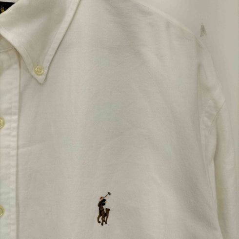 ラルフローレン RALPH LAUREN SLIM FIT STRETCH OXFORD ポニー刺繍 ボタンダウンシャツ メンズ import:XL