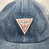 ゲスジーンズ GUESS JEANS TRAIANGLE LOGO DENIM 6-PANEL CAP トライアングル ロゴ デニム 6パネル キャップ メンズ ONE SIZE