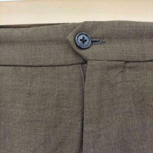 マーカウェア markaware FLAT-FRONT TROUSERS メンズ