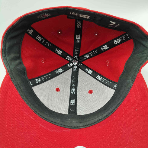 ニューエラ NEW ERA 59FIFTY LOW PROFILE ベースボールチーム ロゴ 刺繍 6パネル キャップ メンズ 7 1/8