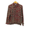 アルフレッドダナー ALFRED DUNNER ポリ 裾リブ ペイズリー柄 L/S シャツ レディース 14