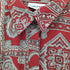 アルフレッドダナー ALFRED DUNNER ポリ 裾リブ ペイズリー柄 L/S シャツ レディース 14