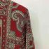 アルフレッドダナー ALFRED DUNNER ポリ 裾リブ ペイズリー柄 L/S シャツ レディース 14