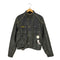 ベルスタッフ Belstaff 裏ボア エルボーパッチ チンスト フェイクレザー バイカージャケット メンズ import:L