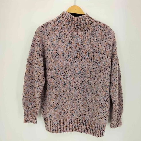 ATELIER SIX ウールブレンド ネップ モックネックニット レディース JPN:38