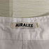 オーラリー AURALEE FINX LINEN OX BELT PANTS コットンリネン ベルトパンツ メンズ JPN:4