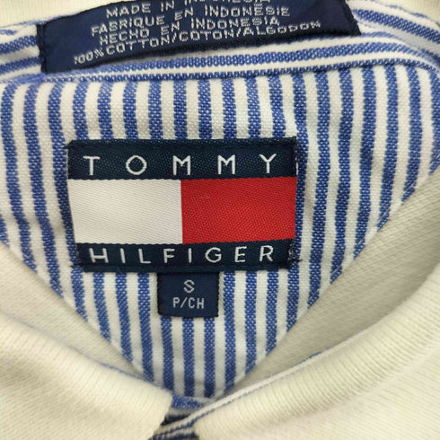 トミーヒルフィガー TOMMY HILFIGER ロゴ刺繍 S/S ポロシャツ メンズ JPN:S