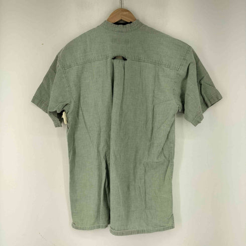 FLYSHACKER スタンドカラー S/S ヘンリーネックシャツ メンズ