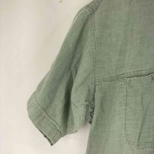 FLYSHACKER スタンドカラー S/S ヘンリーネックシャツ メンズ