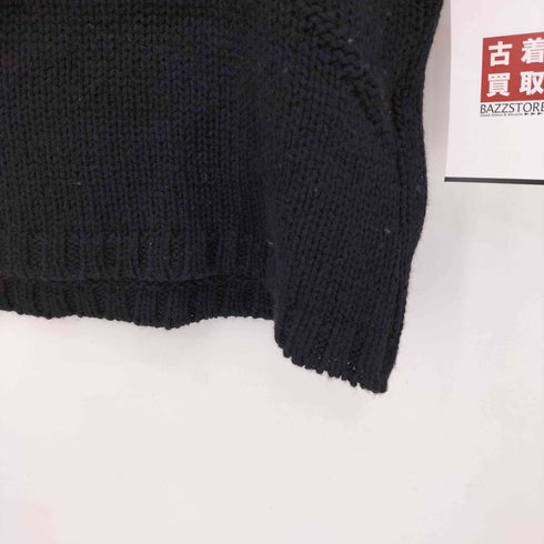 CHAMOIS シルクアルパカ混 ウールアクリル ハイネックウールベスト レディース JPN:40