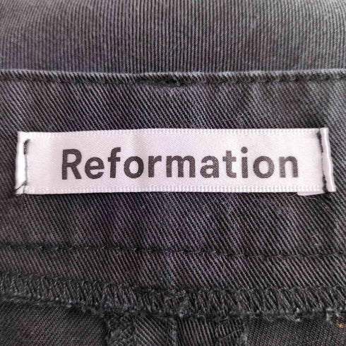 リフォーメーション REFORMATION Mason Pant タックストレートパンツ レディース 0