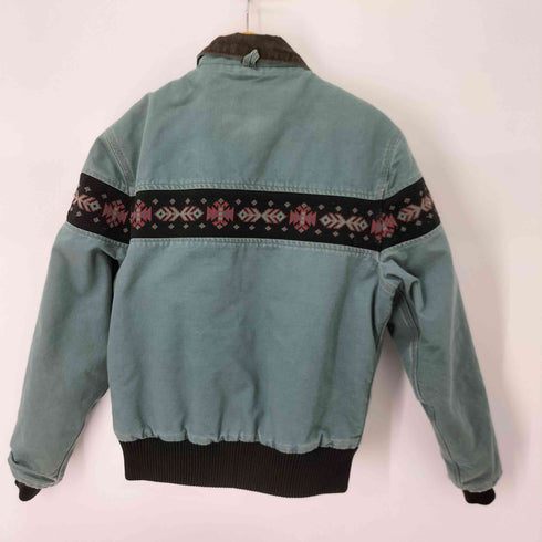 カーハート Carhartt 80S 星タグ サンタフェジャケット ネイティブパターンダックジャケット メンズ import:M