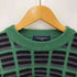 イヴサンローラン Yves Saint Laurent 90S tricots ジオメトリックジャガードニット 3Dニット メンズ import:M