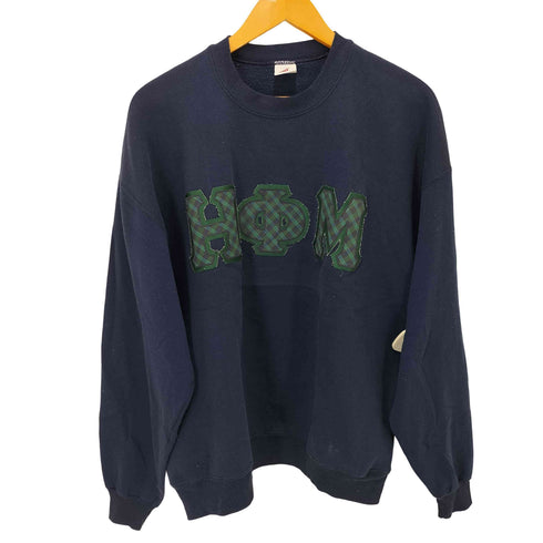 ジャージーズ JERZEES 90s usa製 ロゴワッペンクルーネックスウェット メンズ XL