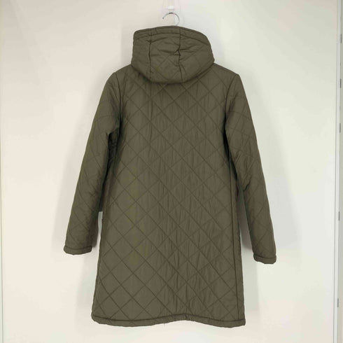 マッキントッシュスコットランド MACKINTOSH SCOTLAND 英国製 QA 裏地ボア フーデッド キルティングコート レディース 36