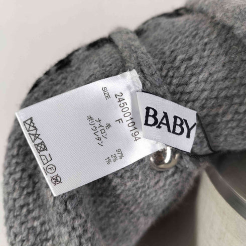 バビロン BABYLONE 24awノルディックフードマフラー レディース FREE