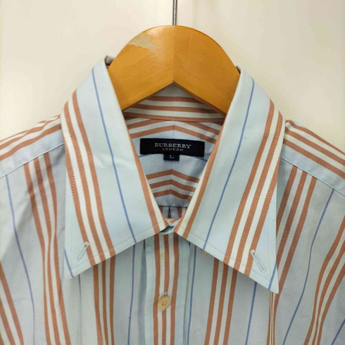 バーバリーロンドン BURBERRY LONDON B/Dストライプシャツ メンズ JPN:L