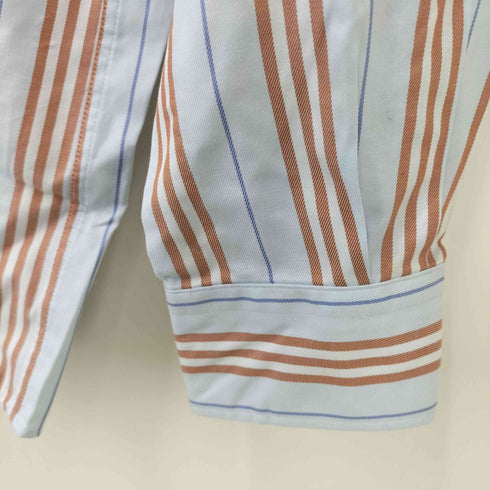 バーバリーロンドン BURBERRY LONDON B/Dストライプシャツ メンズ JPN:L