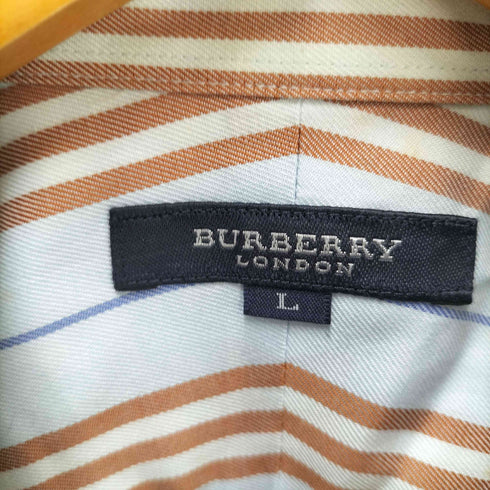 バーバリーロンドン BURBERRY LONDON B/Dストライプシャツ メンズ JPN:L