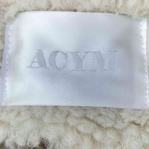 アシーム ACYM フェイク ムートン ジャケット レディース FREE