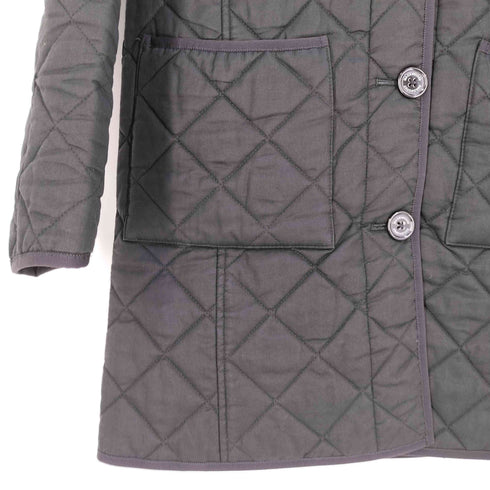 マッキントッシュフィロソフィー MACKINTOSH PHILOSOPHY ラクーンファー フーデッド キルティングコート レディース 36