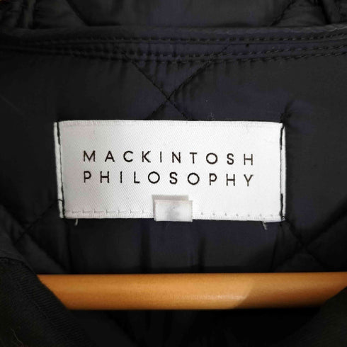 マッキントッシュフィロソフィー MACKINTOSH PHILOSOPHY ラクーンファー フーデッド キルティングコート レディース 36