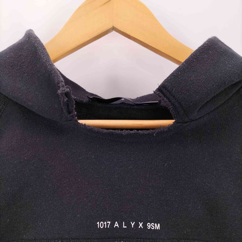アリクス 1017 ALYX 9SM ロゴプリントクロップドパーカー レディース import:XS