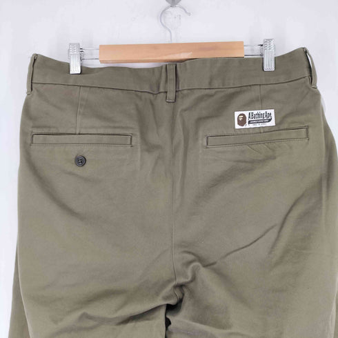 アベイシングエイプ A BATHING APE One Point Loose Fit Chino Pant メンズ JPN:L