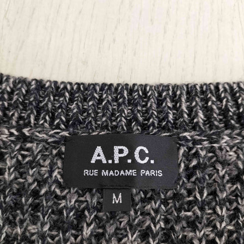 アーペーセー A.P.C. ウールクルーネックニット メンズ JPN:M