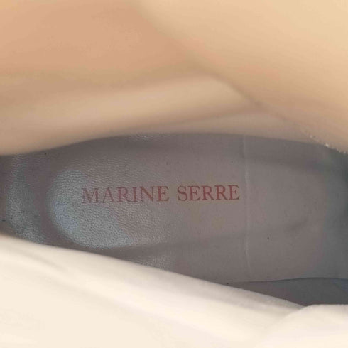 マリーンセル MARINE SERRE LEATHER SPOOR LACED-UP BOOTS レディース EUR:37