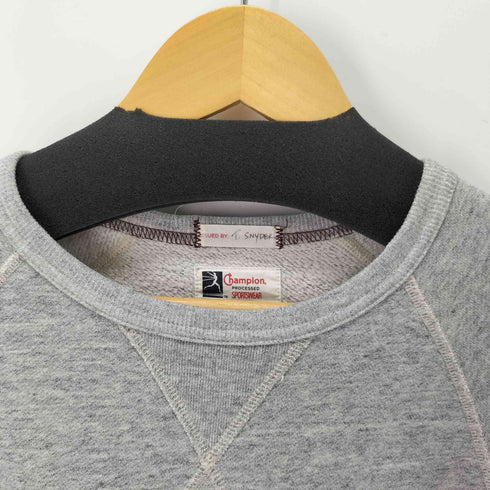 チャンピオン Champion フロントポケット L/S ラグランスウェット メンズ import:S