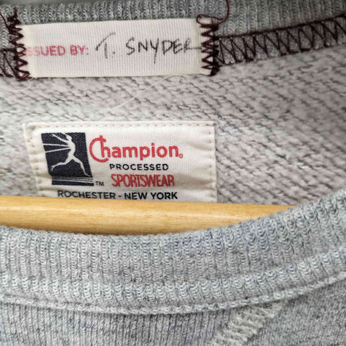 チャンピオン Champion フロントポケット L/S ラグランスウェット メンズ import:S