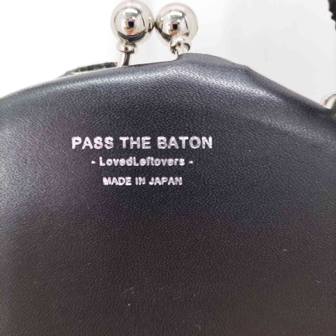PASS THE BATON がま口ショルダーポーチ メンズ