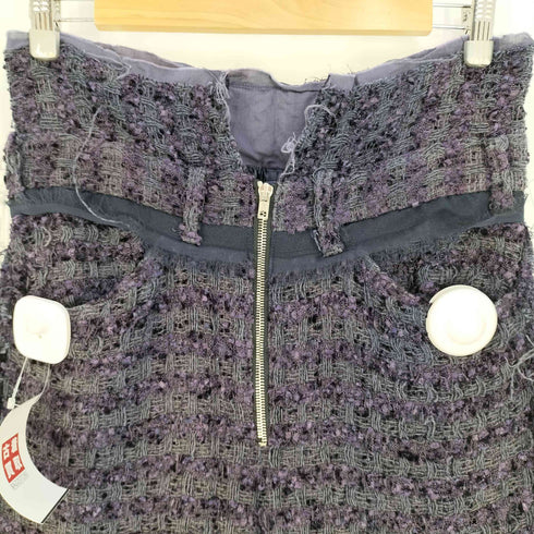 ミドリカワ MIDORIKAWA ツイード レーヨンコットン ハイウエストパンツ メンズ JPN:S