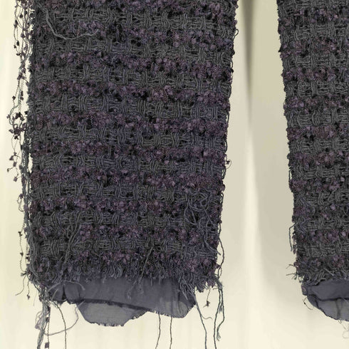 ミドリカワ MIDORIKAWA ツイード レーヨンコットン ハイウエストパンツ メンズ JPN:S