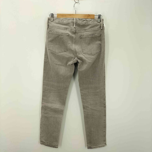 アッパーハイツ upper hights THE STELLA ユーズド加工 ストレッチスリムテーパードデニムパンツ レディース 24