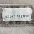 アッパーハイツ upper hights THE STELLA ユーズド加工 ストレッチスリムテーパードデニムパンツ レディース 24