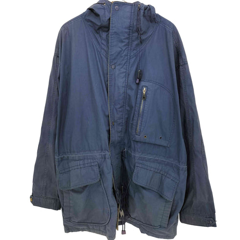 ABERDEEN ナイロン フーデット モッズコート メンズ EXTRA LARGE