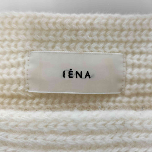 イエナ IENA ウールカシミヤ畦ホールプルオーバ レディース